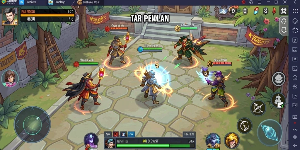 Gameplay yang seru dan menantang bagi semua pemain.