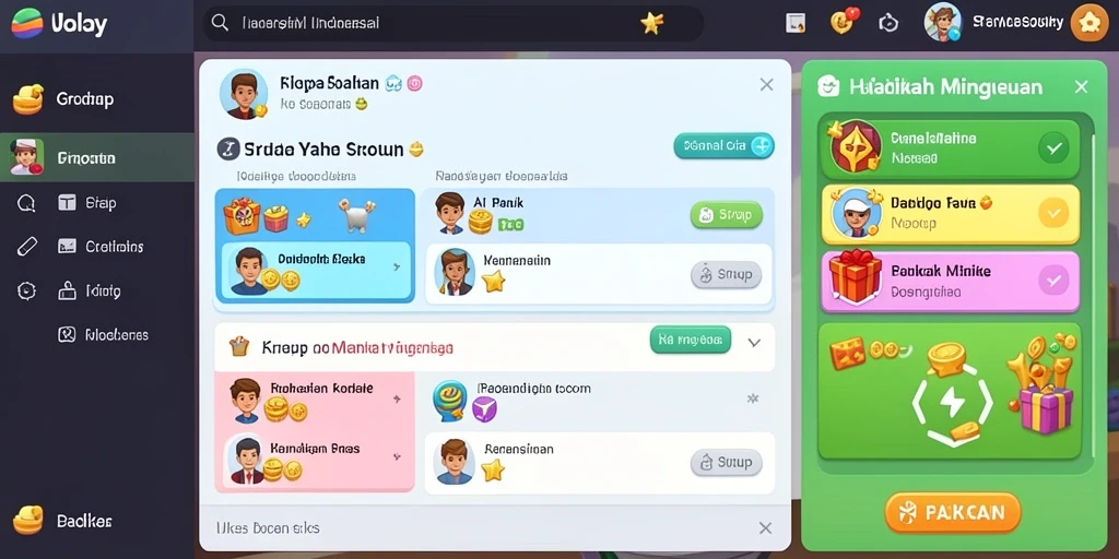 Gameplay yang adiktif dan beragam mode permainan.