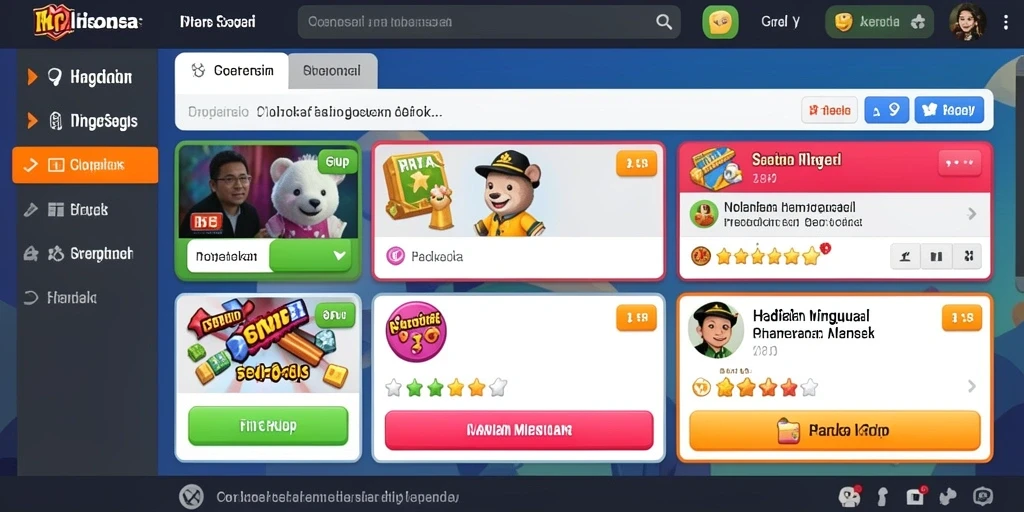 Karakter unik yang bisa dipilih untuk meningkatkan pengalaman bermain.
