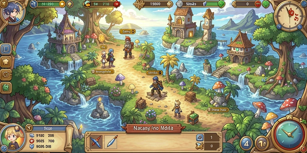 Pengalaman multiplayer yang seru bersama teman-teman.